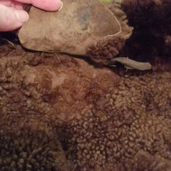 🌹Mens Suede Leather Coat Medium - Picture 9 of 14